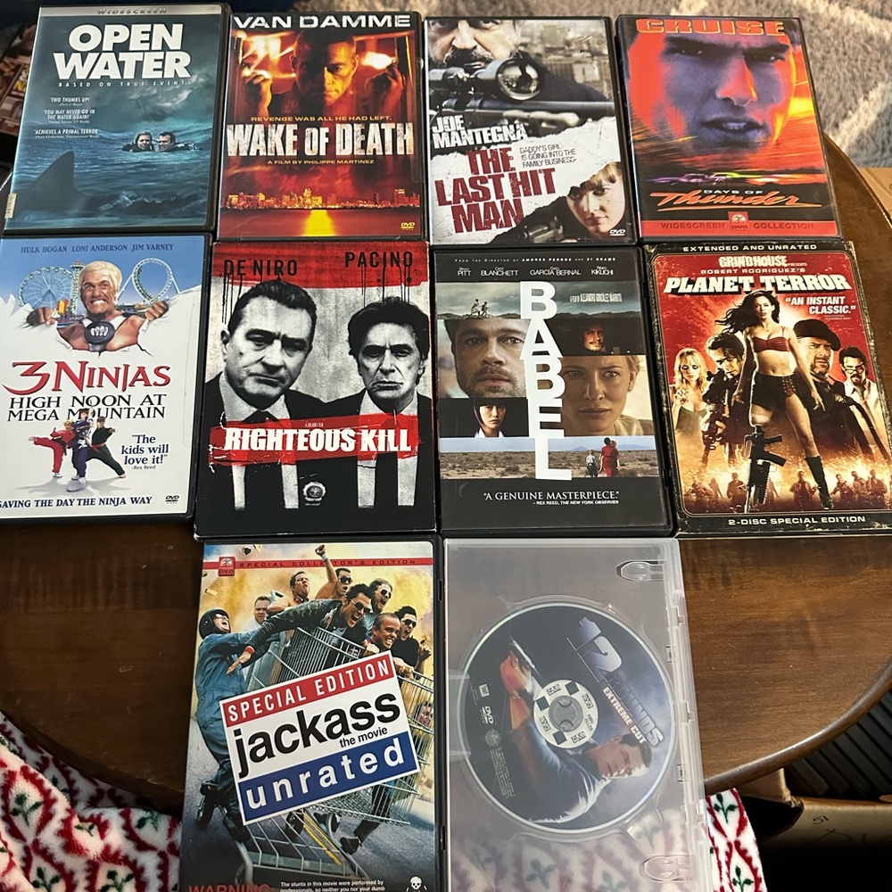 Action and Thriller DVD Collection